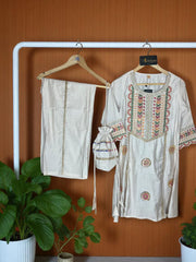 ✨ Elegant Embroidered Co-ord