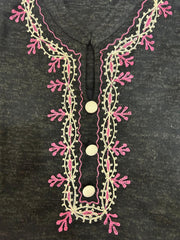 Elegant Readymade Winter Wear Stretchable Kurta Set with Embroidered Dupatta