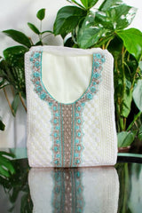Beautiful Chikankari Unstitched Suit