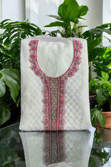 Beautiful Chikankari Unstitched Suit