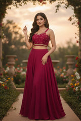 Royal Lehenga Set with Embroidered Jacket