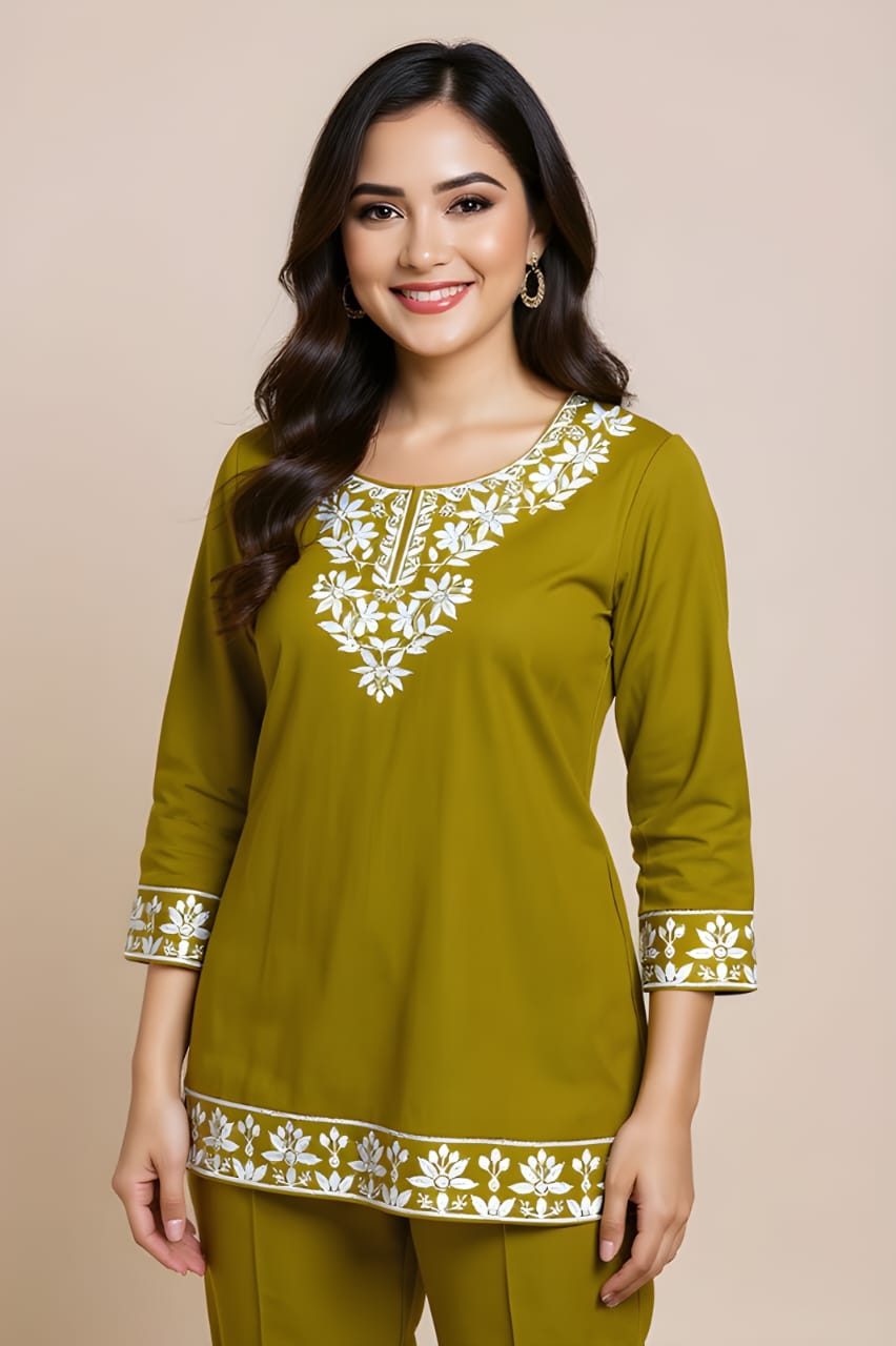 Gorgeous Thread Embroidered Co-Ord Set